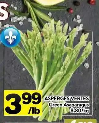 Supermarché PA Green Asaparagus offer