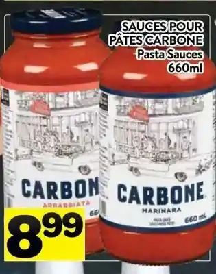 Supermarché PA CARBONE Pasta Sauces offer