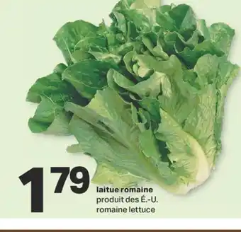 L'Intermarché laitue romaine offer
