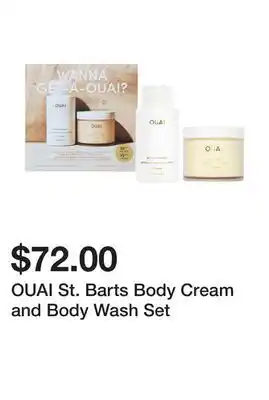 Sephora OUAI St. Barts Body Cream and Body Wash Set offer