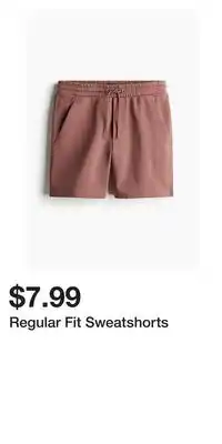 H&M Regular Fit Sweatshorts offer