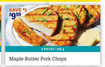 M & M Food Market Maple Butter Pork Chops offer