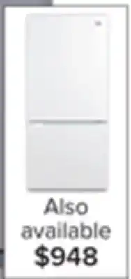 Leon's L2 White Bottom-Freezer Refrigerator (18.7 cu. ft.) - LRB19B5AWWC offer
