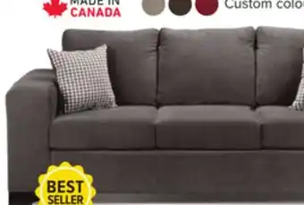 Leon's Fava Sofa - Grey offer