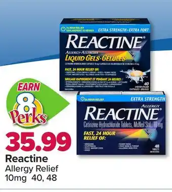 PharmaChoice Reactine Allergy Relief offer
