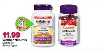 PharmaChoice Webber Naturals Melatonin offer