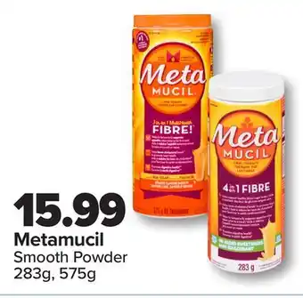 PharmaChoice Metamucil Smooth Powder offer