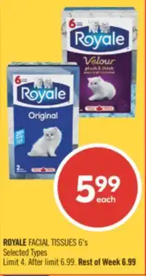 Shoppers Drug Mart ROYALE FACIAL TISSUES offer