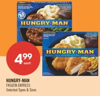 Shoppers Drug Mart HUNGRY-MAN FROZEN ENTREES offer