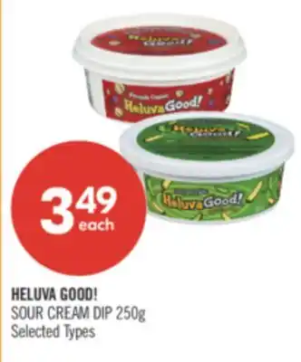 Shoppers Drug Mart HELUVA GOOD! SOUR CREAM DIP offer