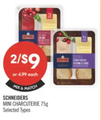 Shoppers Drug Mart SCHNEIDERS MINI CHARCUTERIE offer