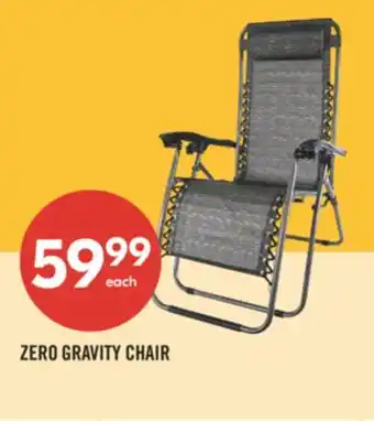 Shoppers Drug Mart ZERO GRAVITY CHAIR offer