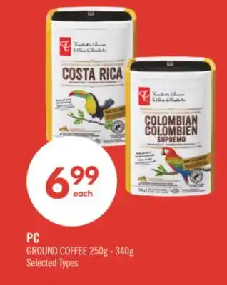 Shoppers Drug Mart PC GROUND COFFEE offer