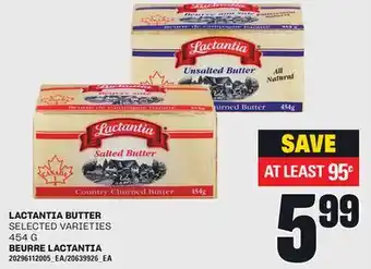 Independent City Market BEURRE LACTANTIA, 454 G offer