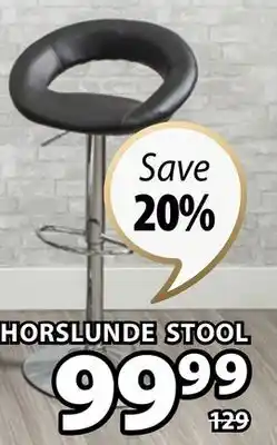 JYSK HORSLUNDE STOOL offer