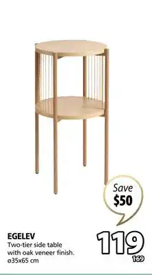 JYSK EGELEV Side Table offer