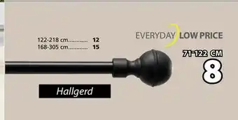 JYSK Hallgerd Single Curtain Rod Kit offer