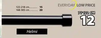 JYSK Helmi Single Curtain Rod Kit offer