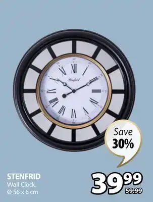JYSK STENFRID Wall Clock offer