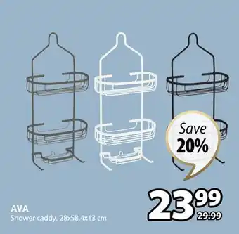 JYSK AVA Shower caddy offer