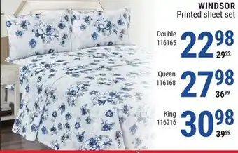 Rossy WINDSOR Printed sheet set offer
