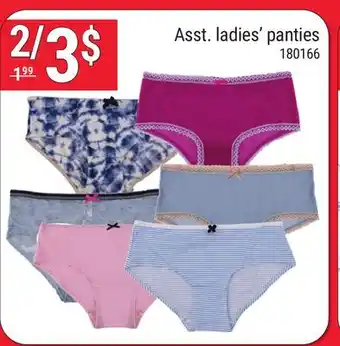 Rossy Asst. ladies' panties offer