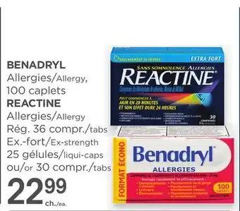 Proxim BENADRYL offer
