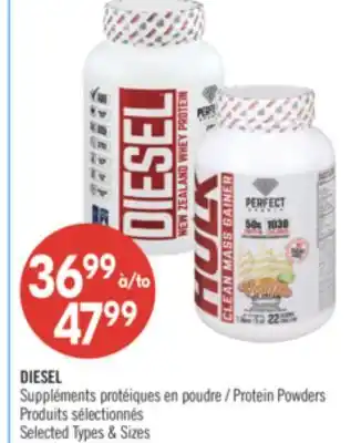 Pharmaprix DIESEL Protein powder offer