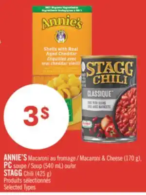 Pharmaprix ANNIE'S Macaroni & cheese offer