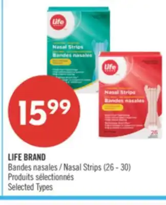 Pharmaprix LIFE BRAND Nasal Strips offer