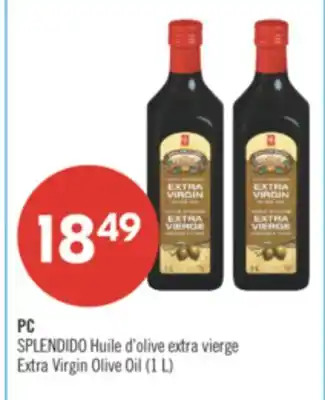 Pharmaprix PC SPLENDIDO Huile d'olive extra vierge Extra Virgin Olive Oil offer