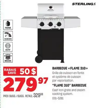 BMR BARBECUE FLAME 310 offer