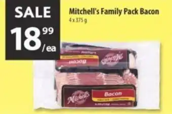Co-op Mitchell's Family Pack Bacon offer