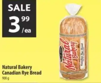 Co-op Natural Bakery Canadian Rye Bread offer