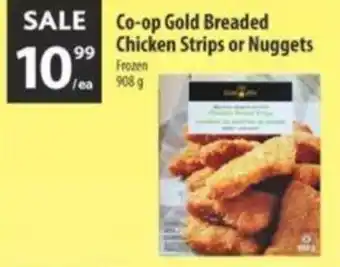 Co-op Co-op Gold Breaded Chicken Strips or Nuggets offer