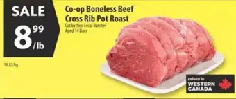 Co-op Co-op Boneless Beef Cross Rib Pot Roast offer