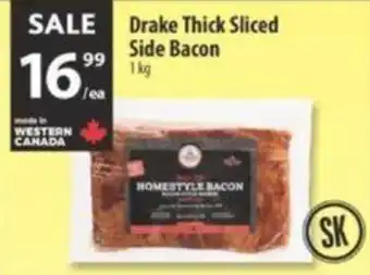 Co-op Drake Thick Sliced Side Bacon offer