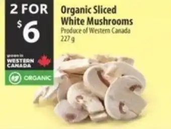 Co-op Organic Sliced White Mushrooms offer