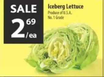 Co-op Iceberg Lettuce offer