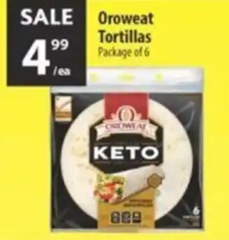 Co-op Oroweat Tortillas offer