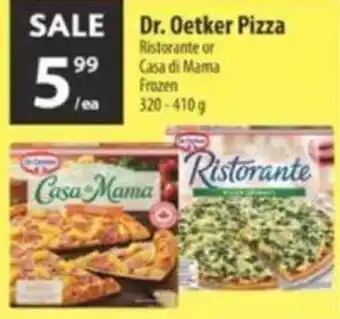 Co-op Dr. Oetker Pizza offer