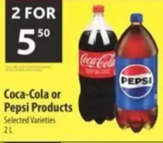 Co-op Coca-Cola or Pepsi Products offer