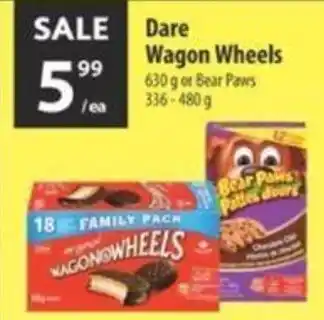 Co-op Dare Wagon Wheels offer