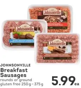 IGA JOHNSONVILLE Breakfast Sausages offer