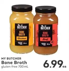 IGA MY BUTCHER Bone Broth gluten free 700 mL offer