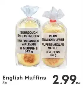 IGA English Muffins offer