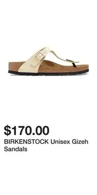 Sport Chek BIRKENSTOCK Unisex Gizeh Sandals offer