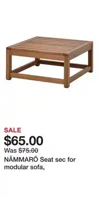 IKEA NÄMMARÖ Seat sec for modular sofa offer