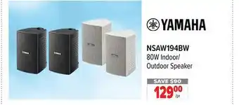 2001 Audio Video YAMAHA 80W Indoor/Outdoor Speaker offer