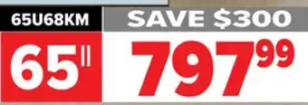 2001 Audio Video Hisense 65 ULED 4K TV offer